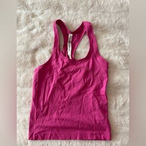 Lululemon raspberry y back tank
